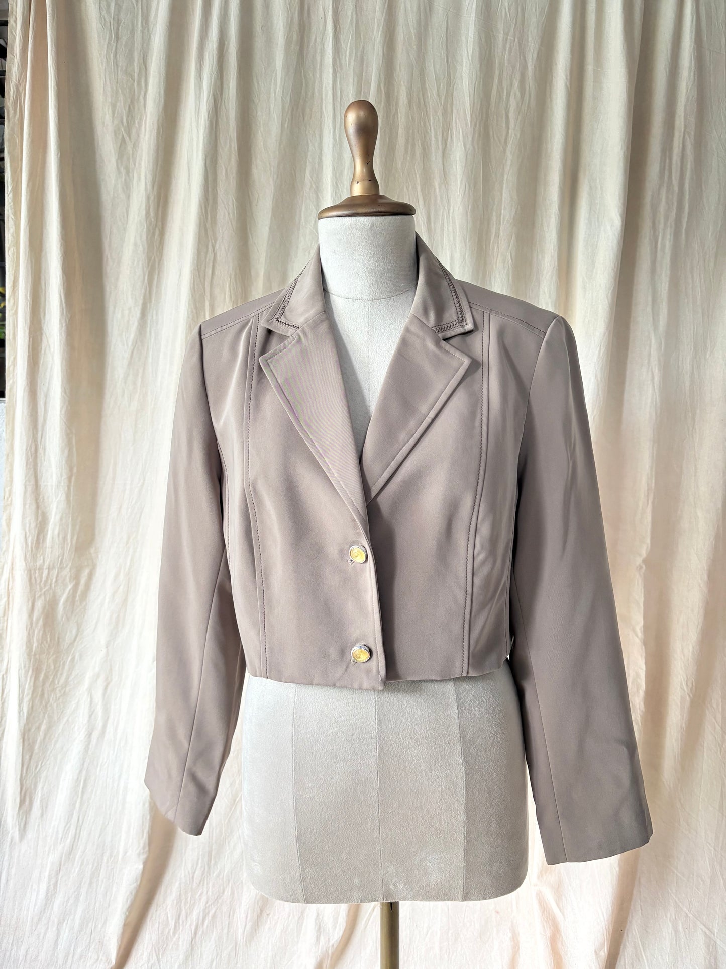 Vintage cropped blazer