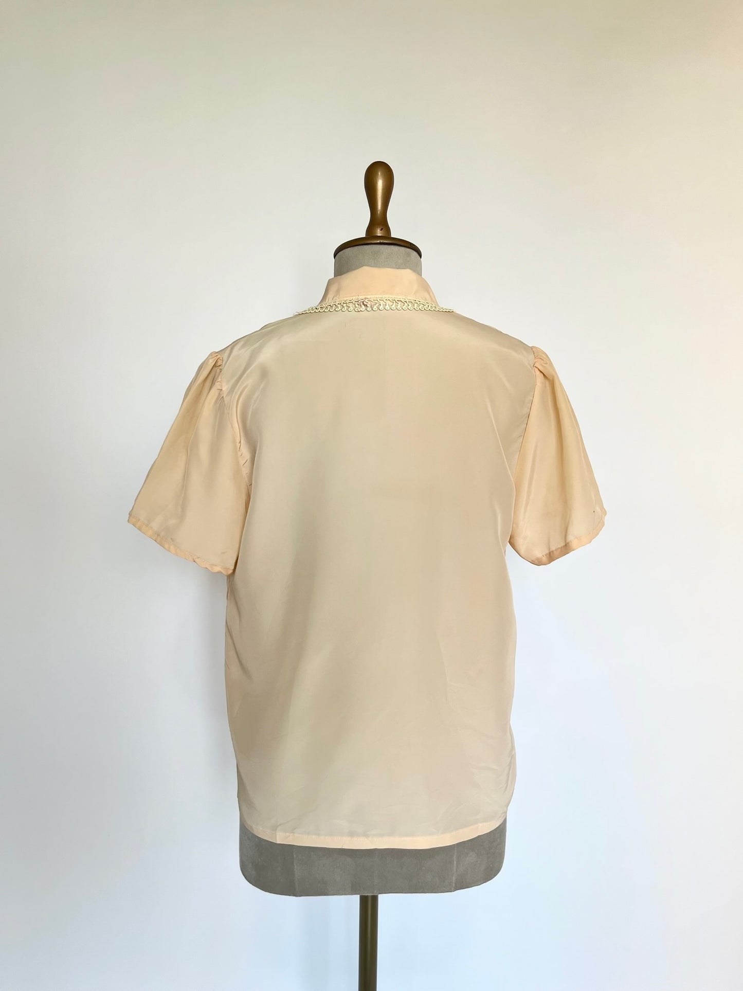 Sheer baby pink shirt