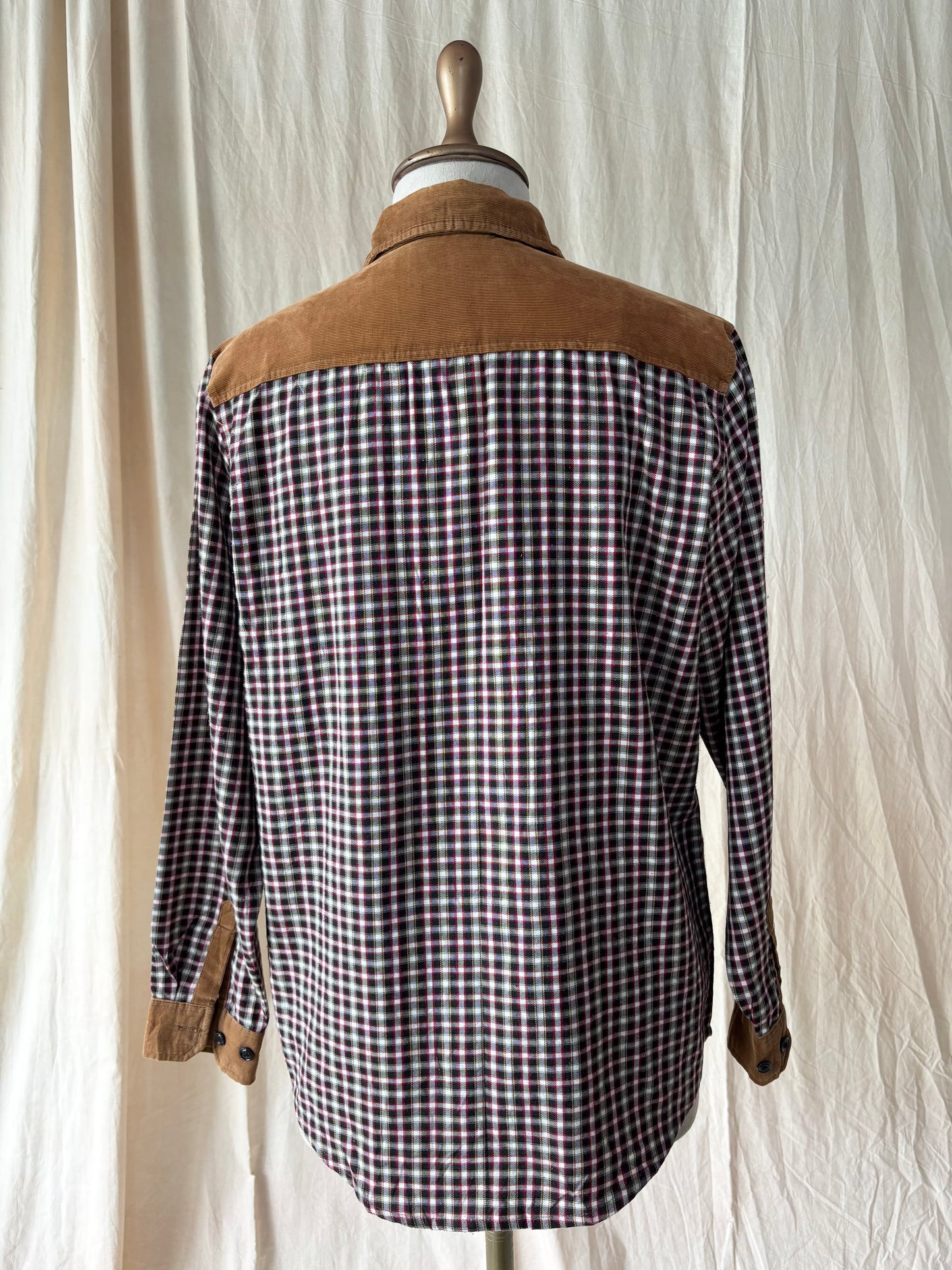 Corduroy Checkered shirt