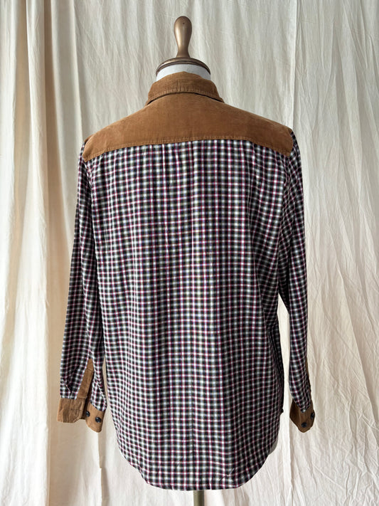 Corduroy Checkered shirt