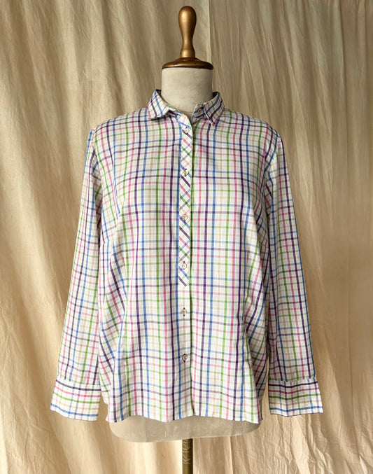 Multicolor checkered shirt