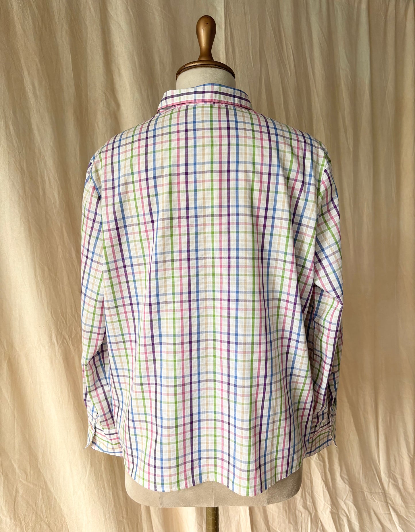 Multicolor checkered shirt