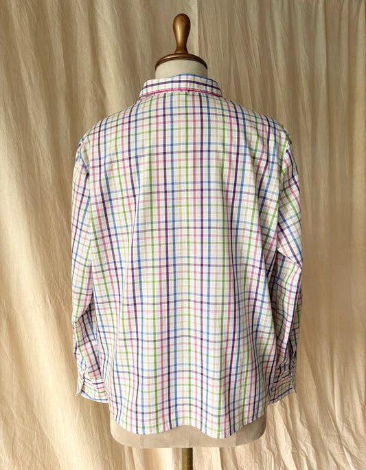Multicolor checkered shirt