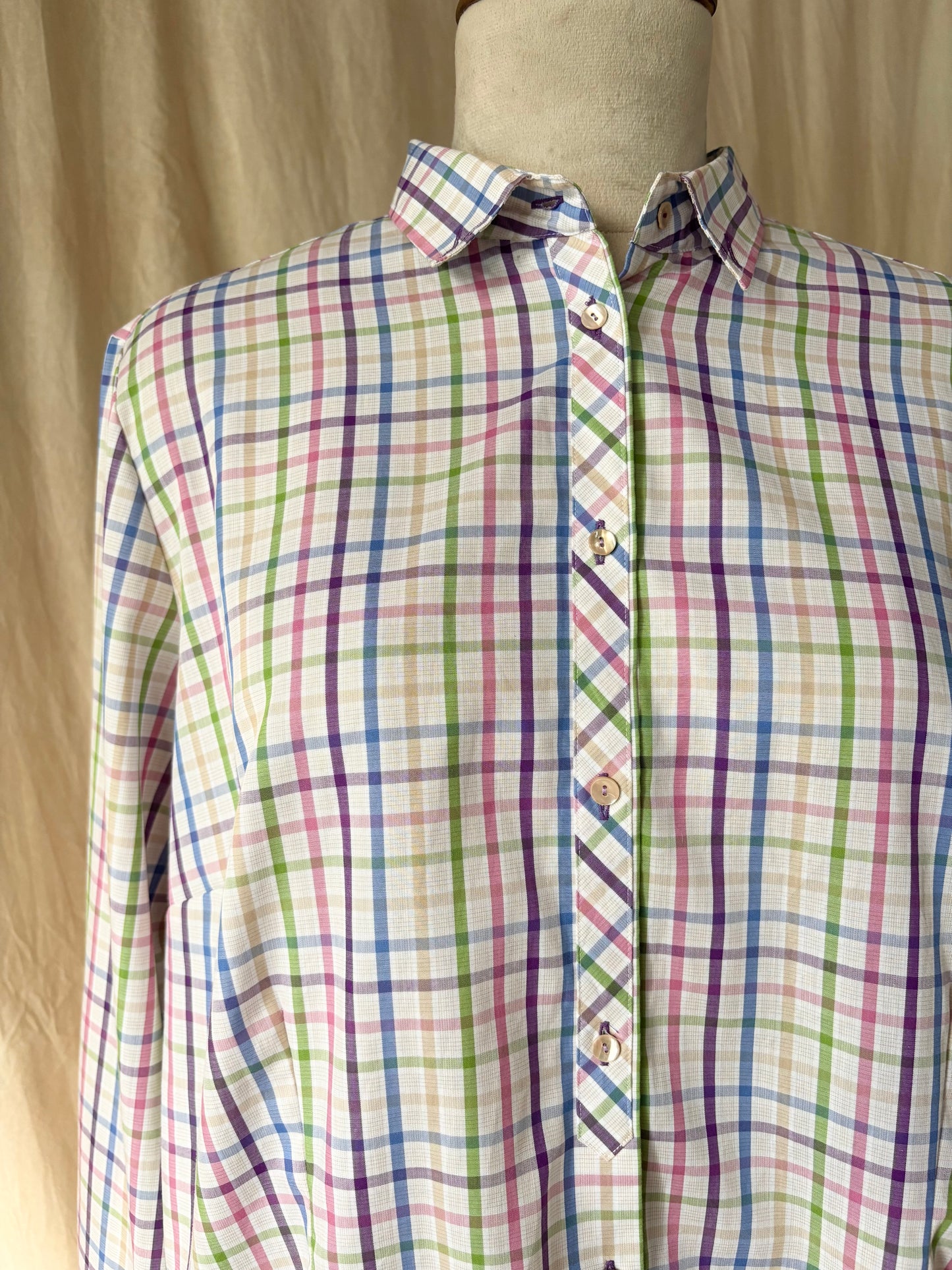 Multicolor checkered shirt