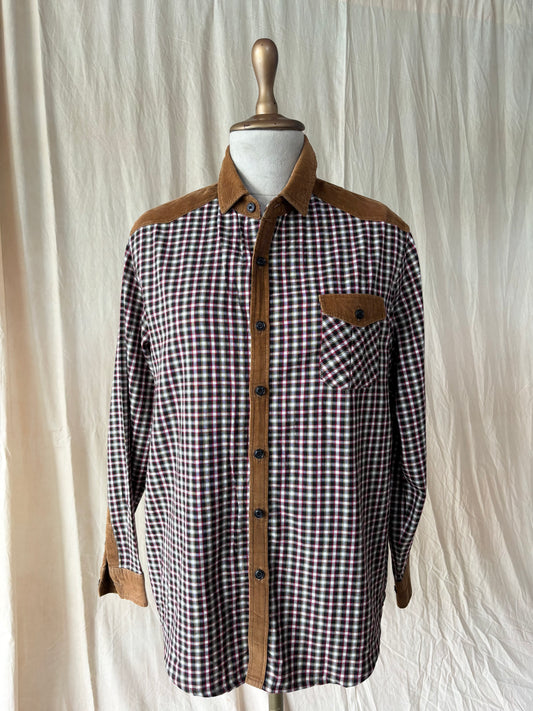 Corduroy Checkered shirt