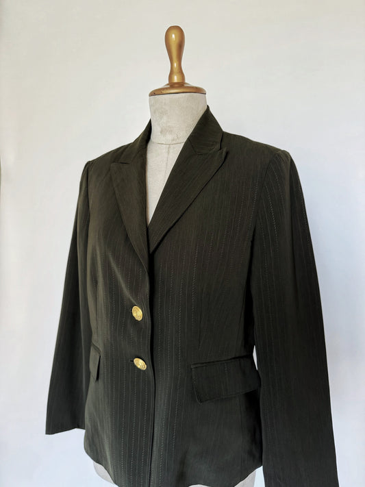 Dark green vintage blazer