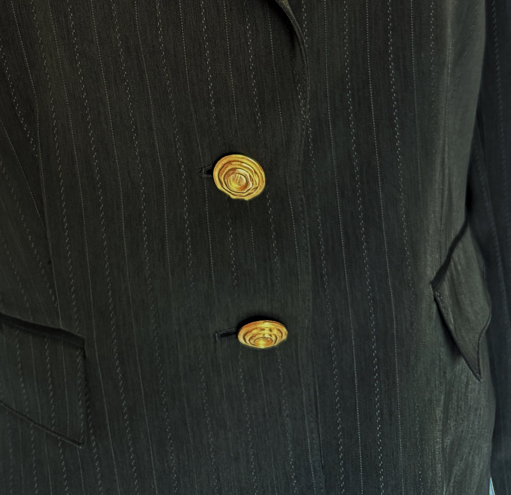 Dark green vintage blazer