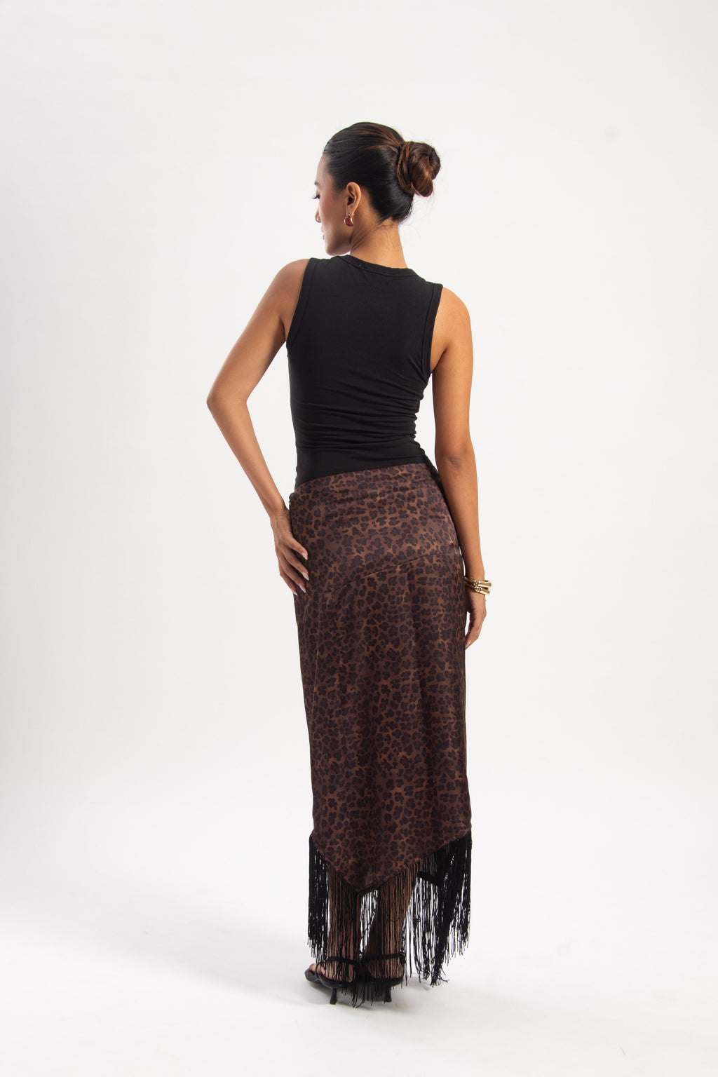 SOCIETY MIDI SKIRT