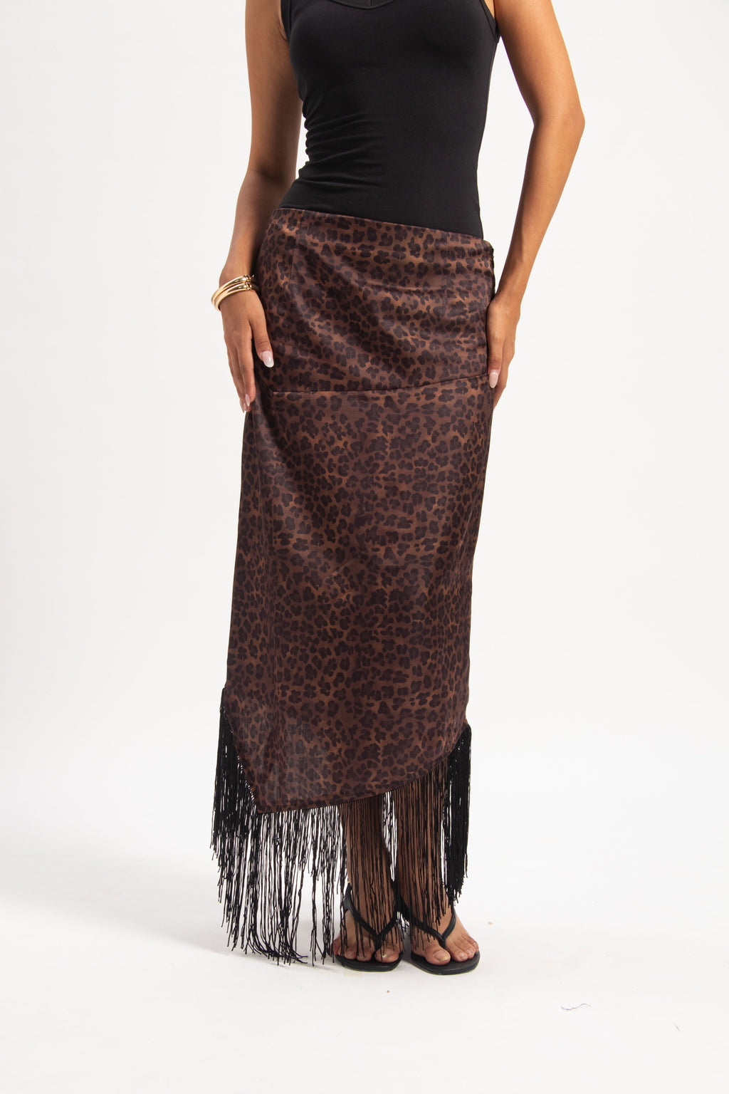 SOCIETY MIDI SKIRT