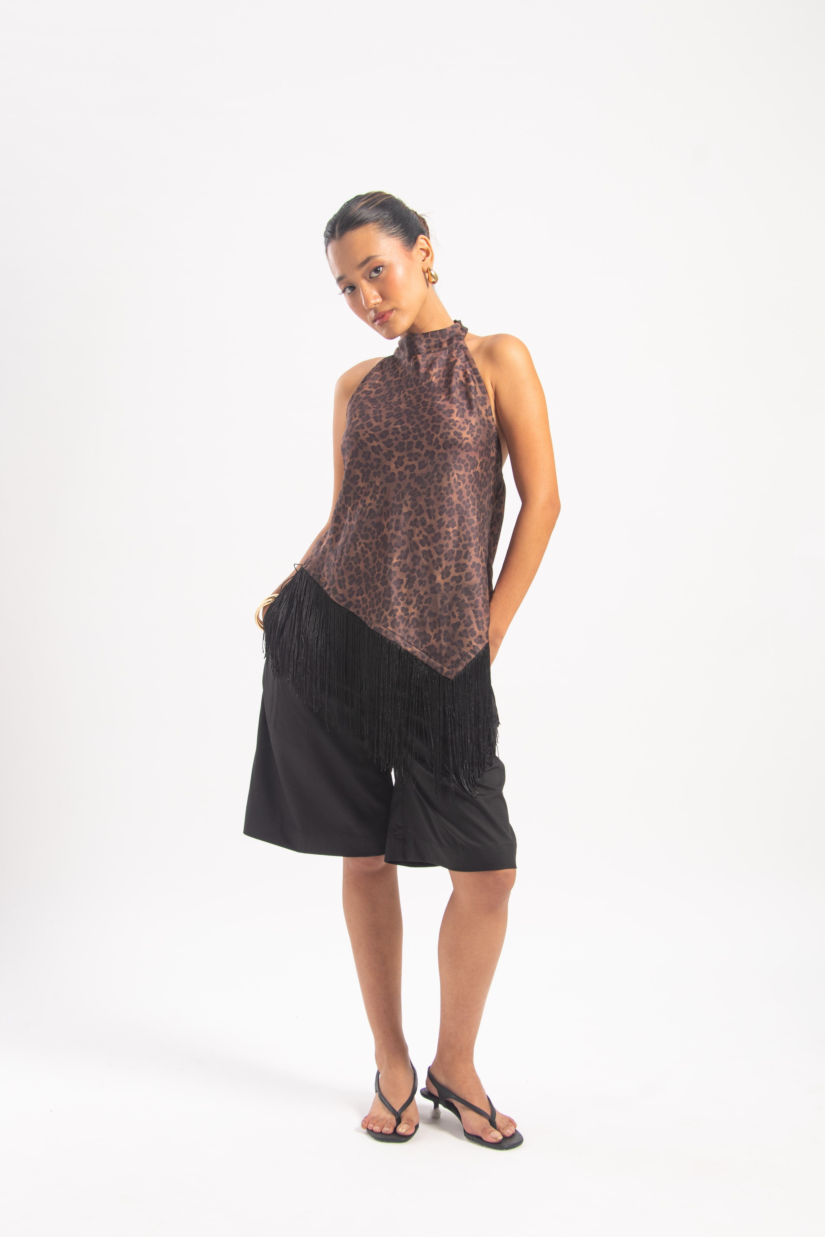 SOCIETY HALTER TOP