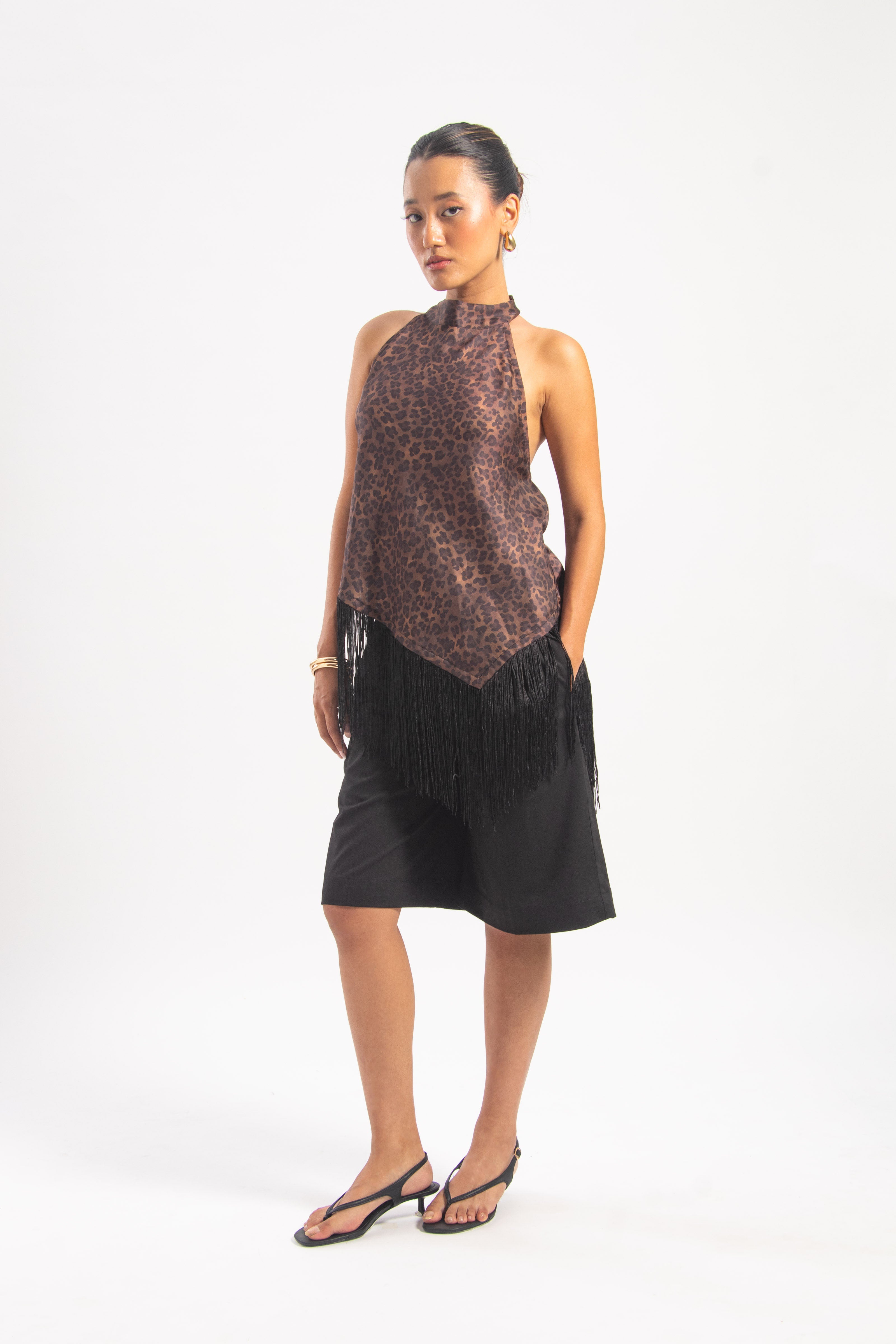 SOCIETY HALTER TOP