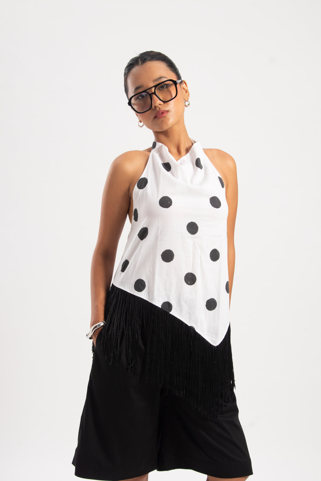 ABEGAIL FRINGED TOP