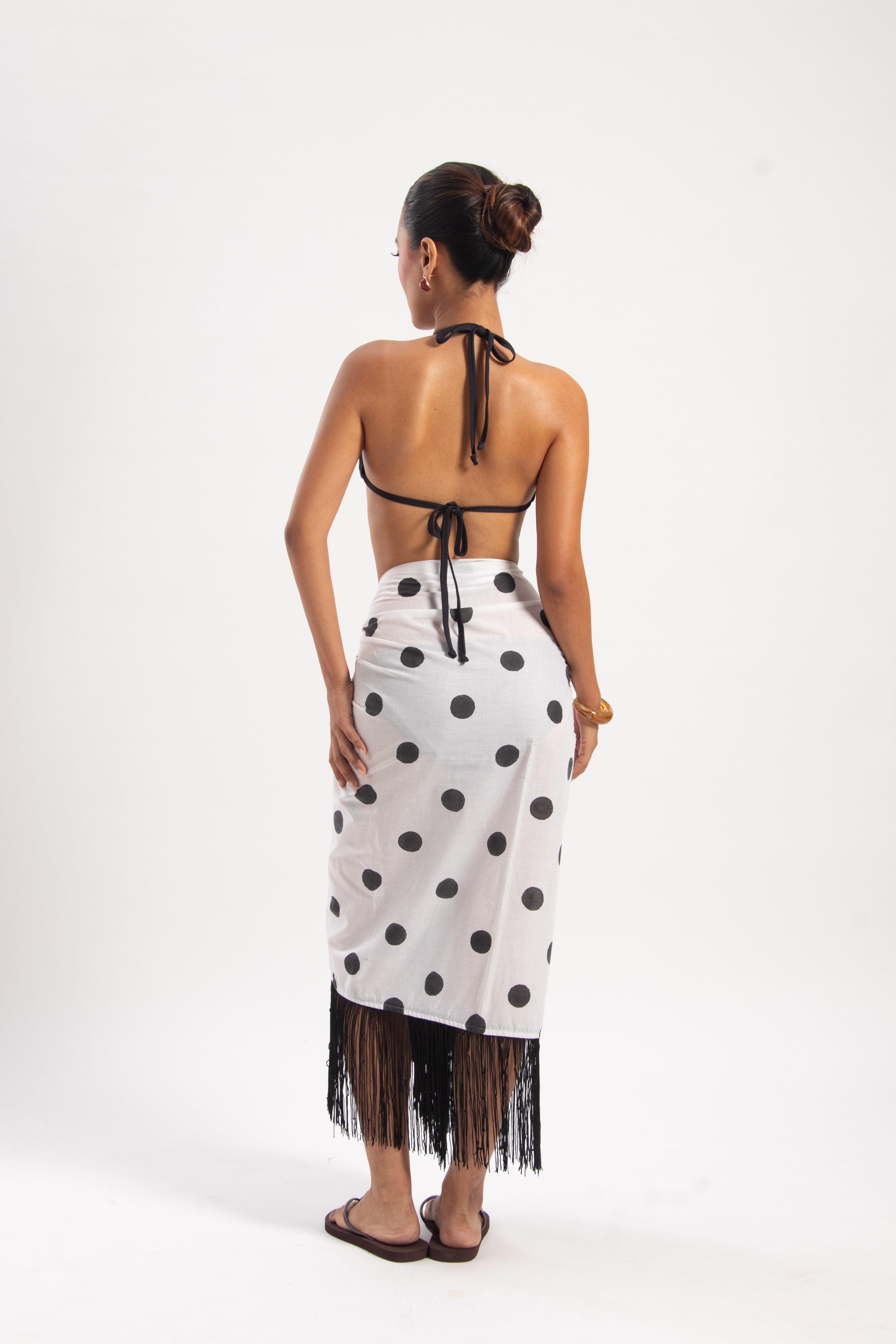 ABEGAIL FRINGED SARONG
