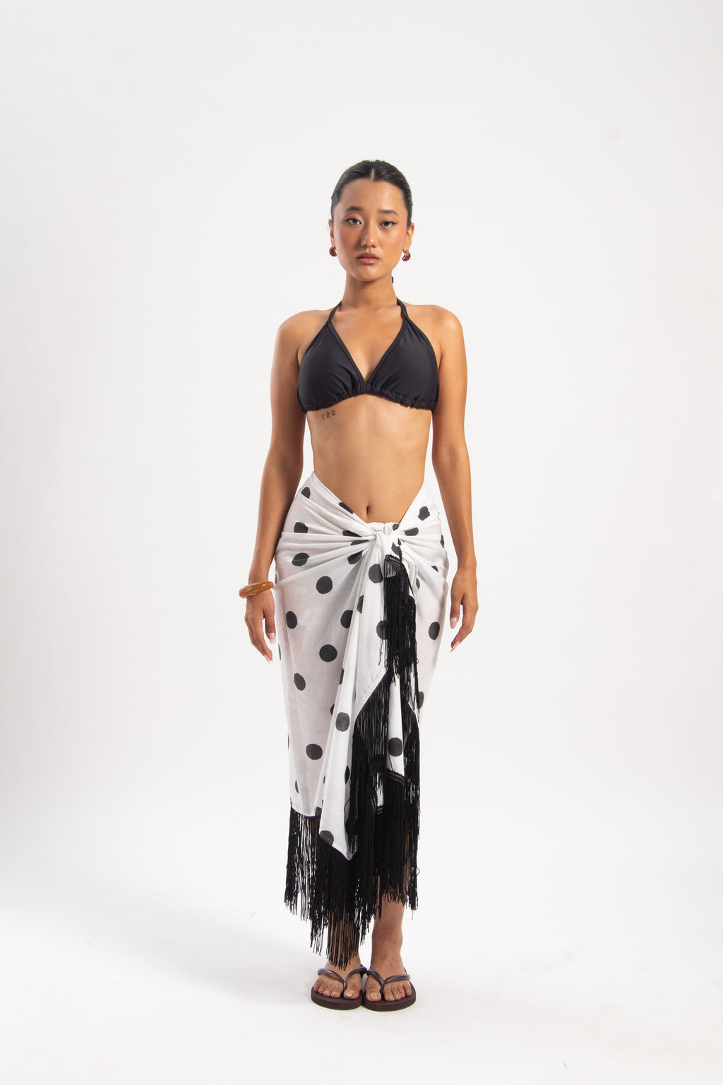 ABEGAIL FRINGED SARONG