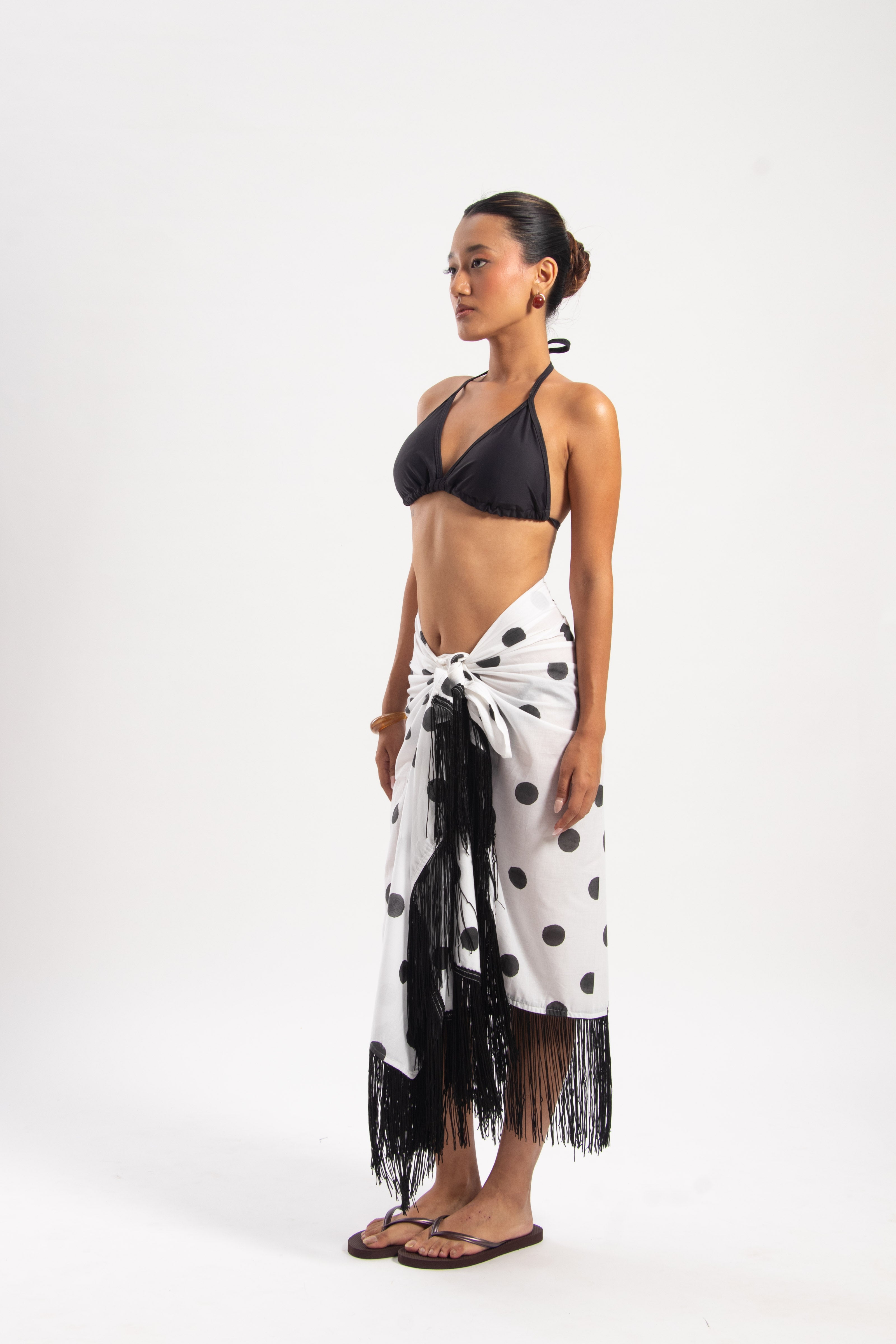 ABEGAIL FRINGED SARONG