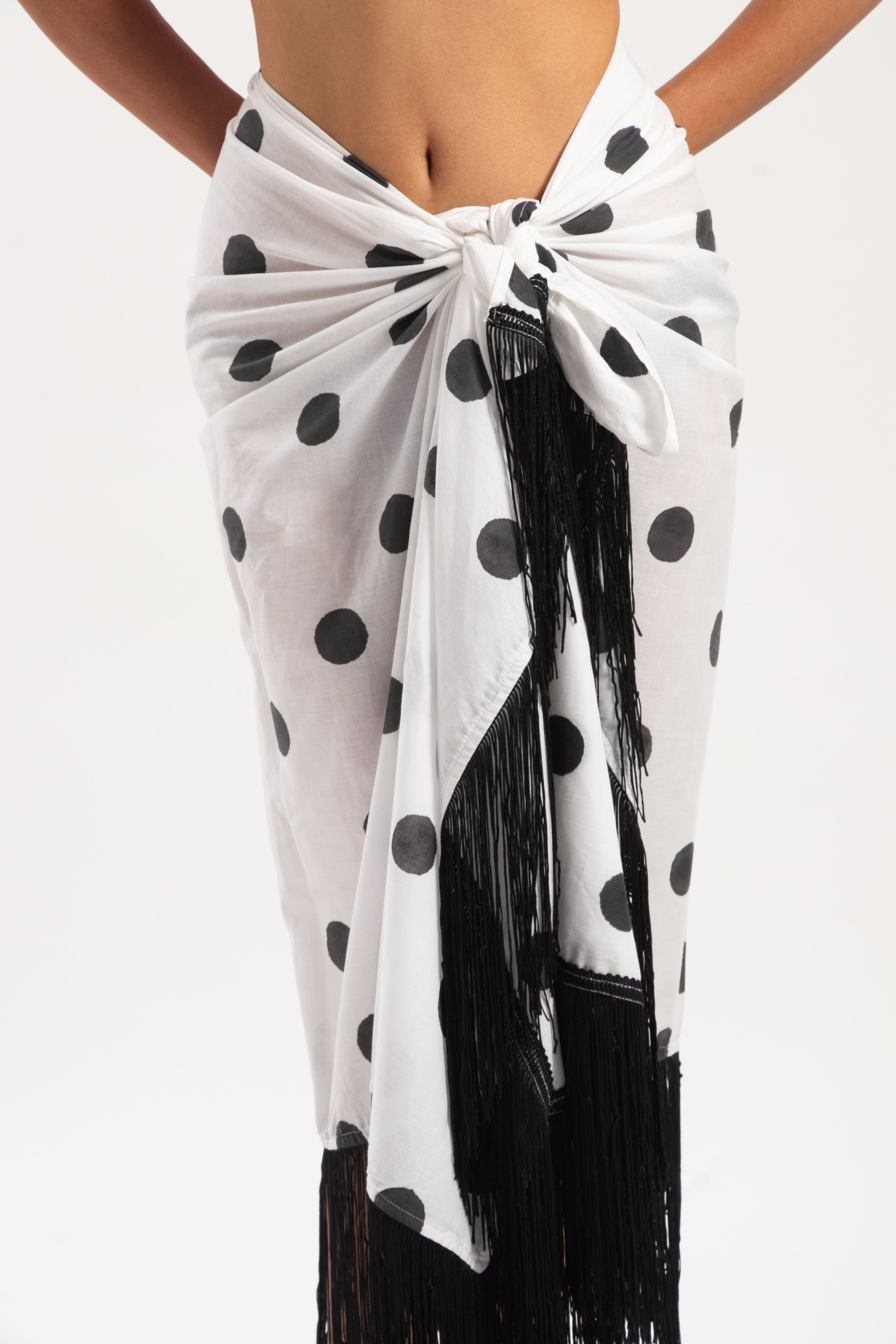 ABEGAIL FRINGED SARONG