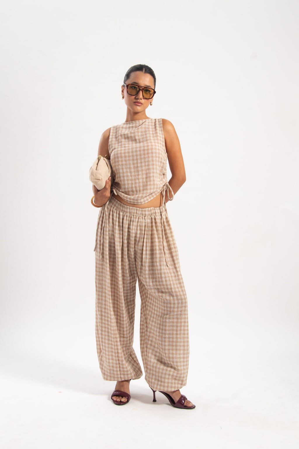 MIA RUCHED TOP