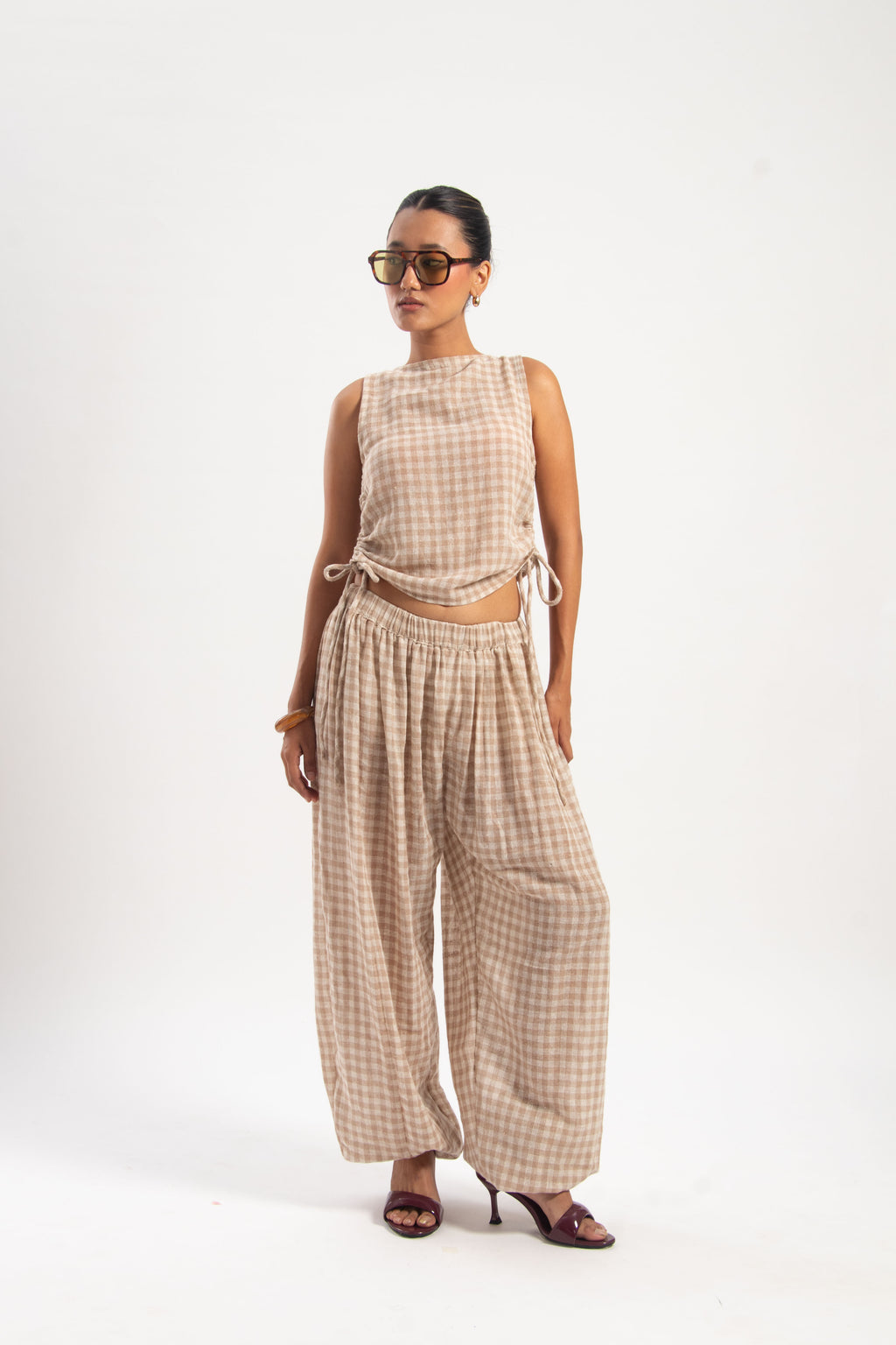 MIA RUCHED TOP