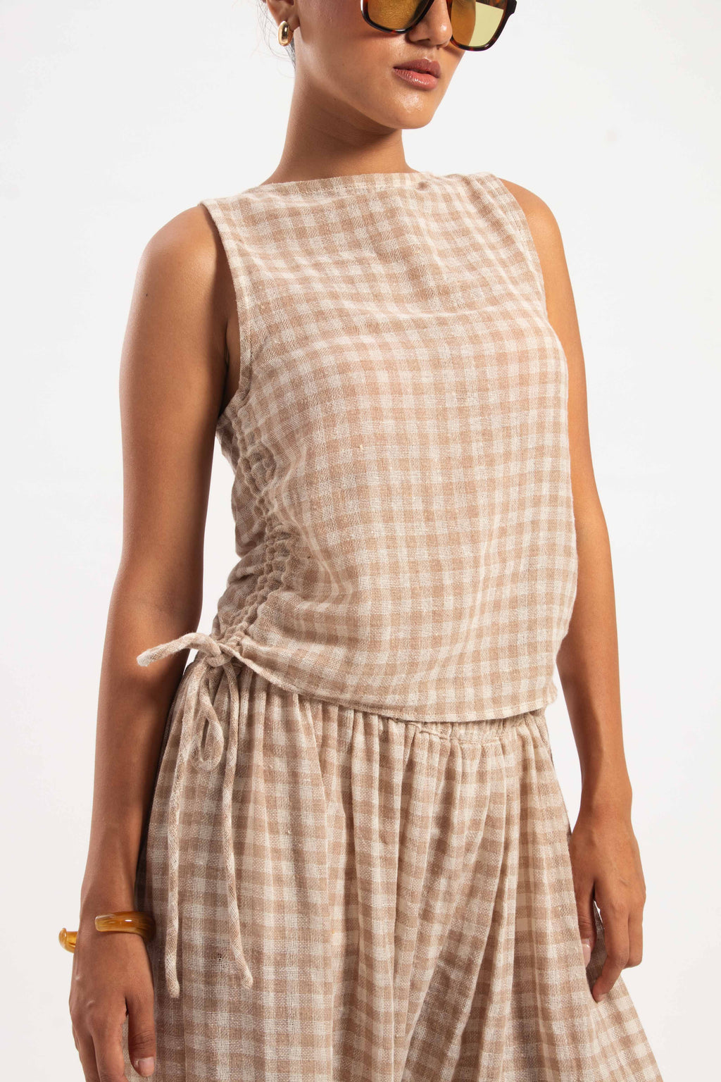 MIA RUCHED TOP
