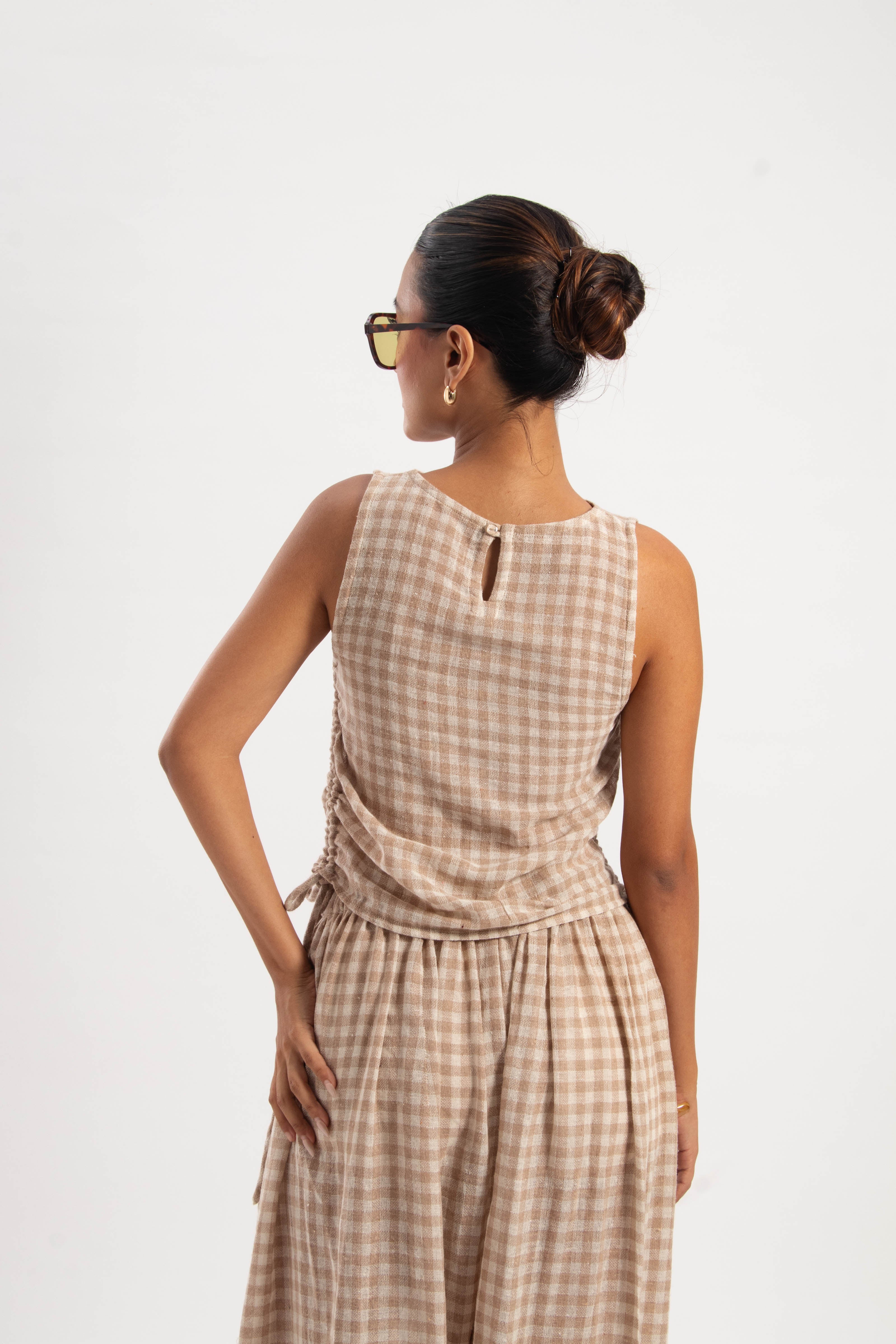 MIA RUCHED TOP