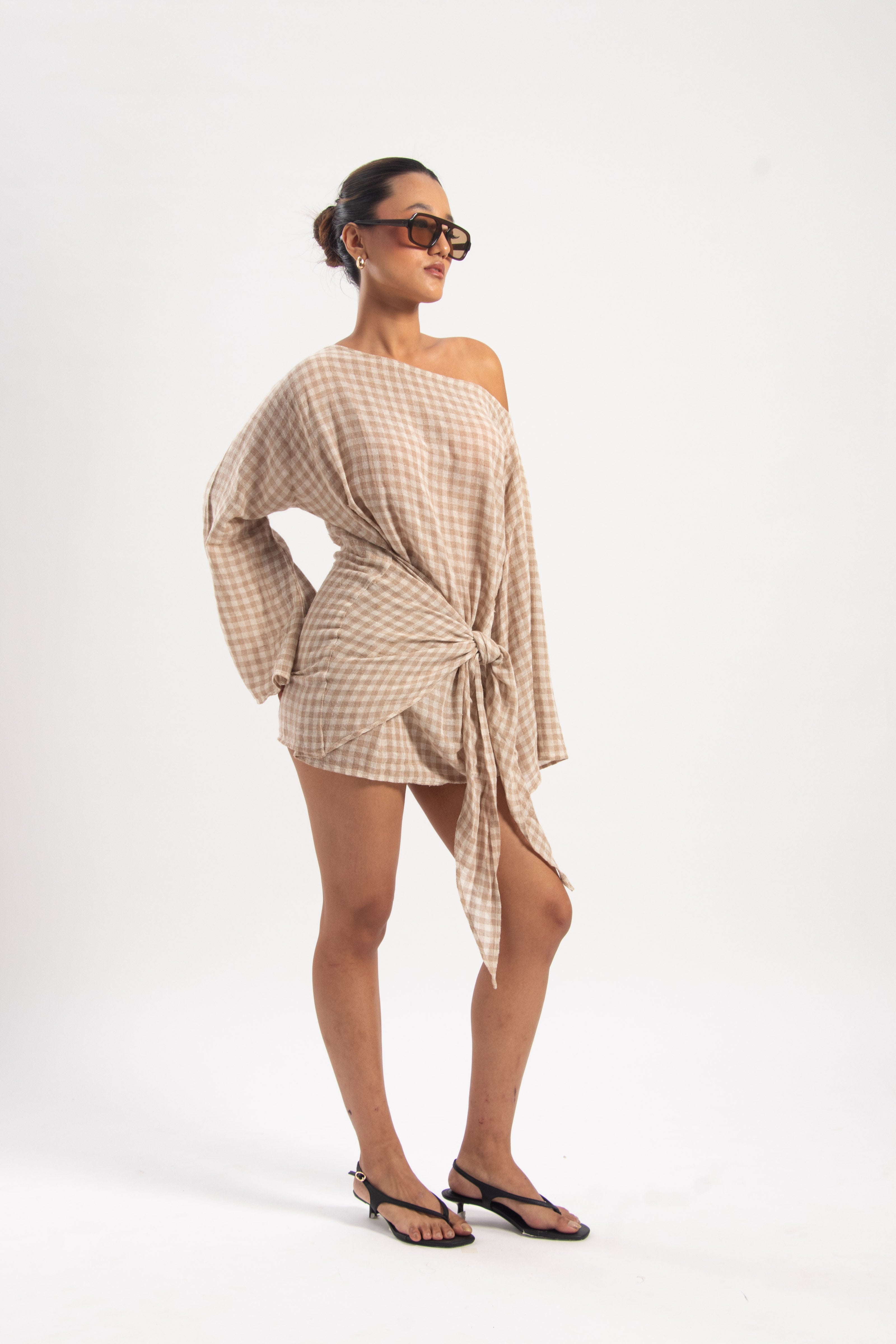 MIA TIE UP DRESS