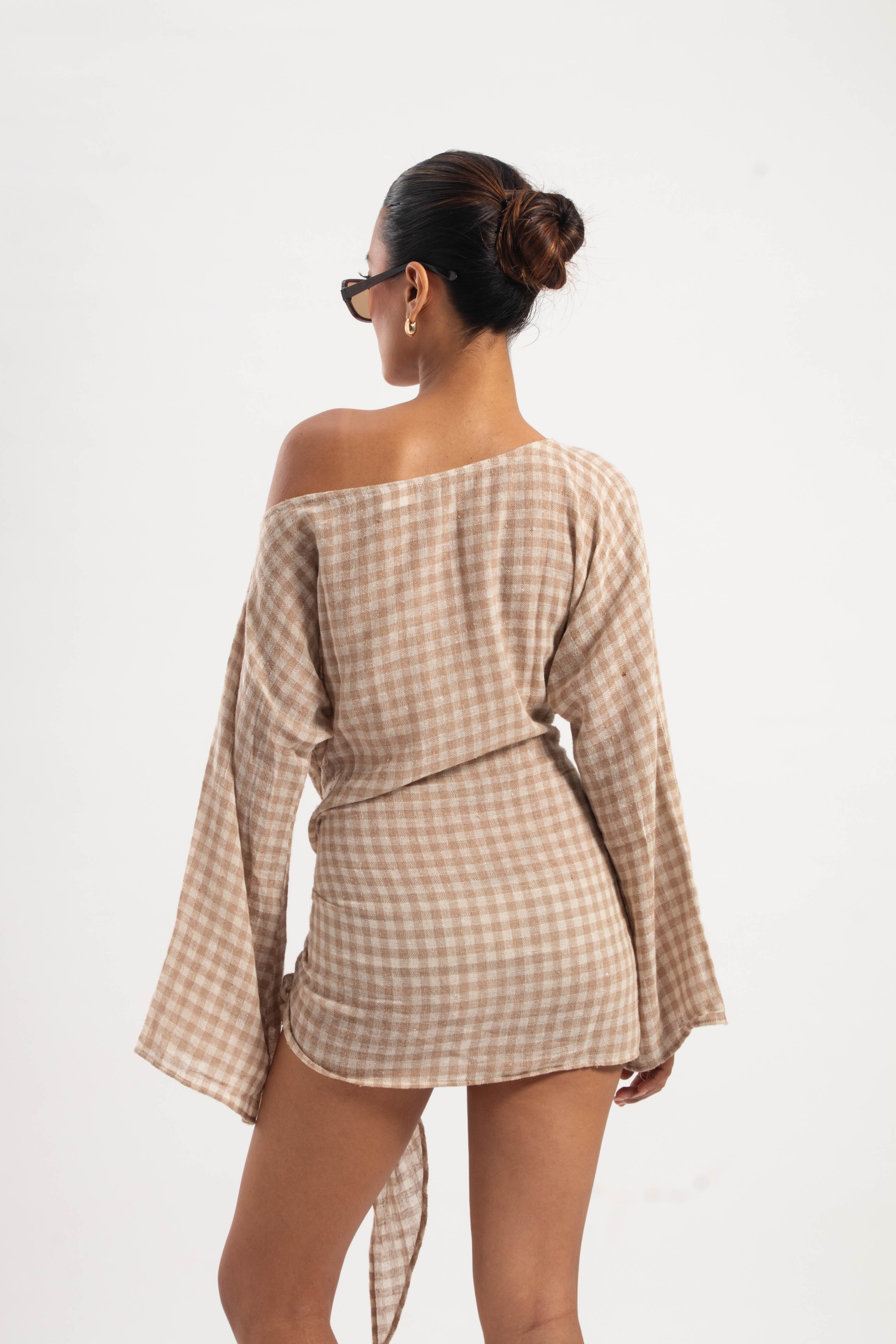 MIA TIE UP DRESS