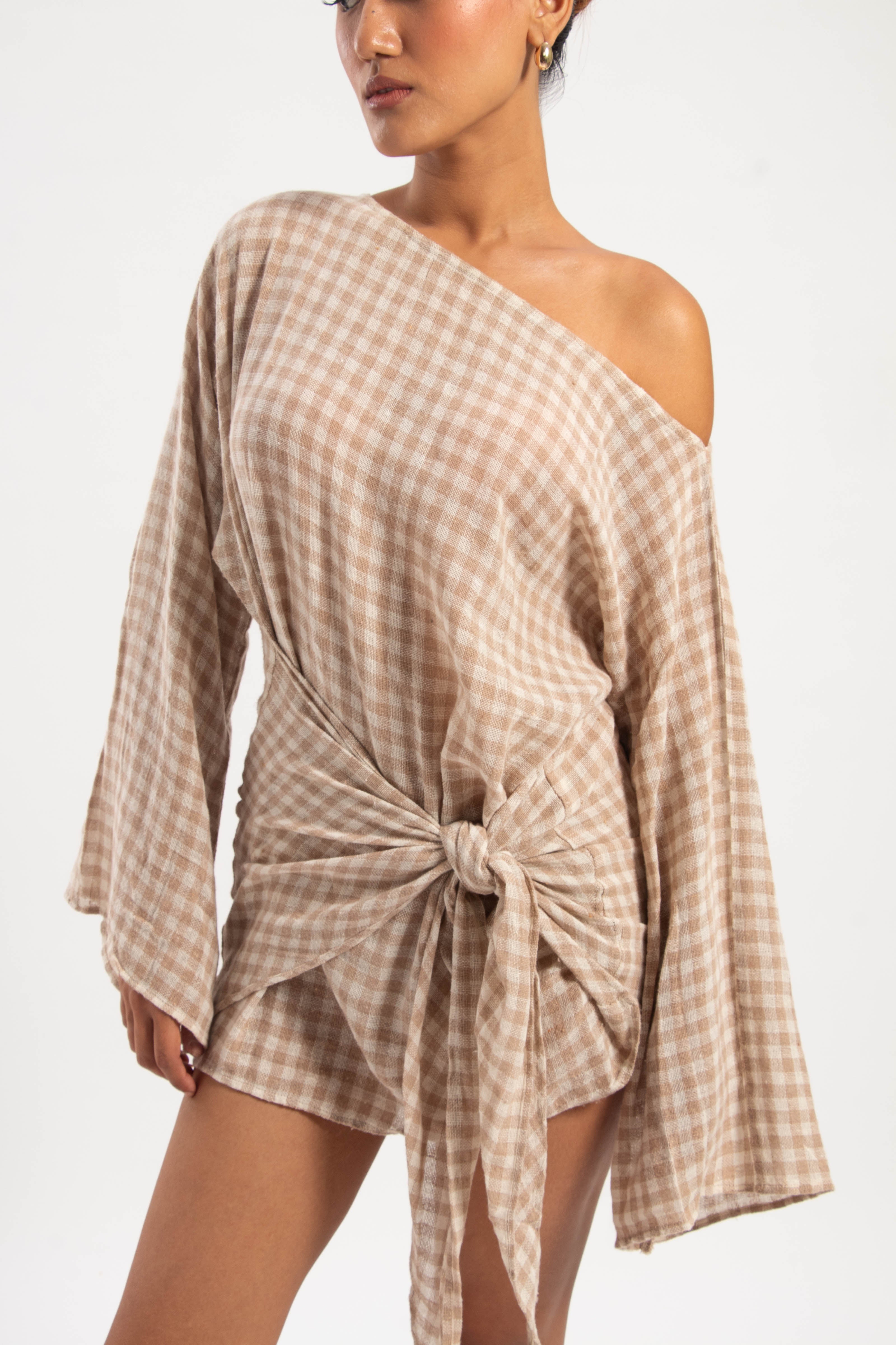 MIA TIE UP DRESS