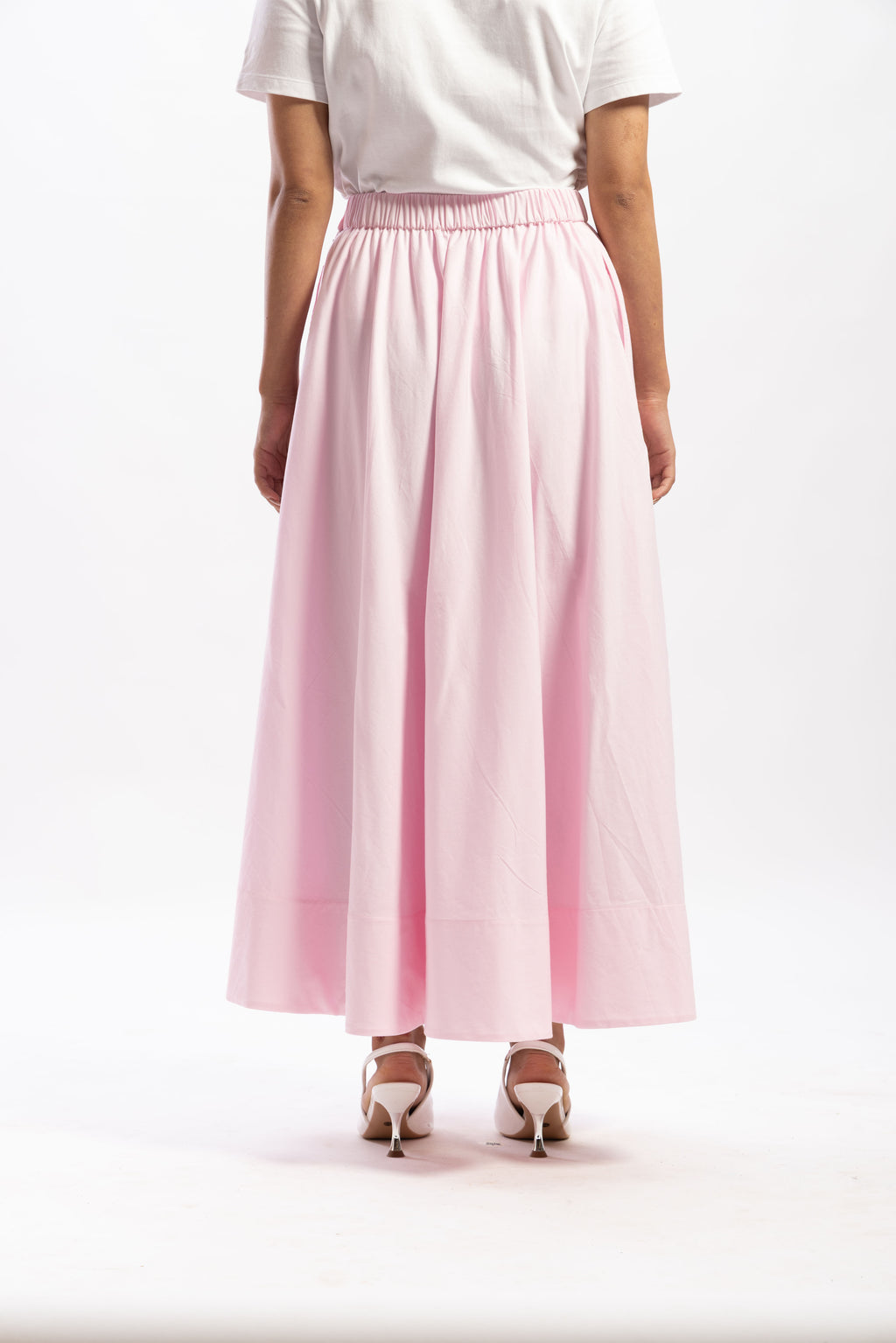 The muse poplin skirt