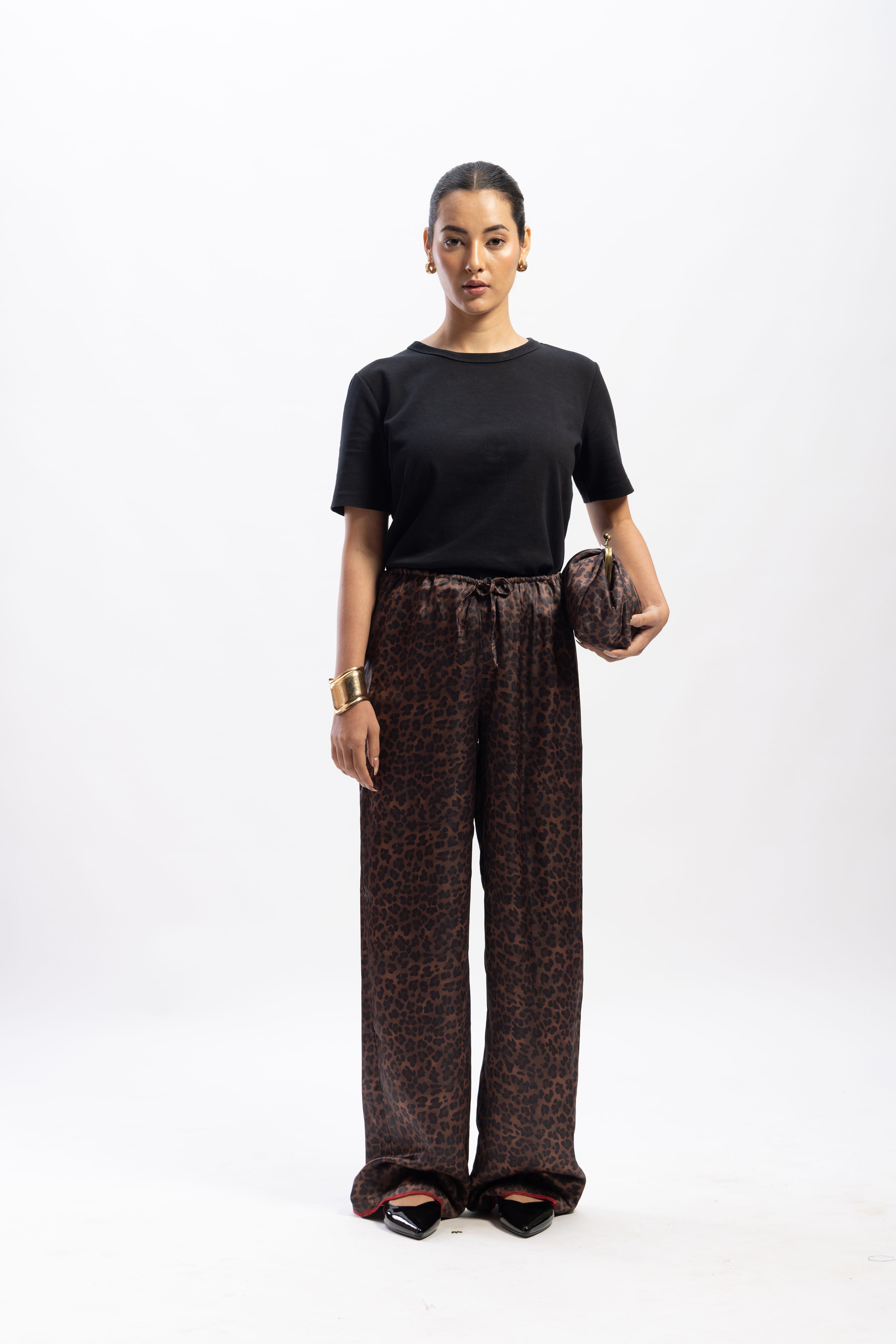 Society animal print pants