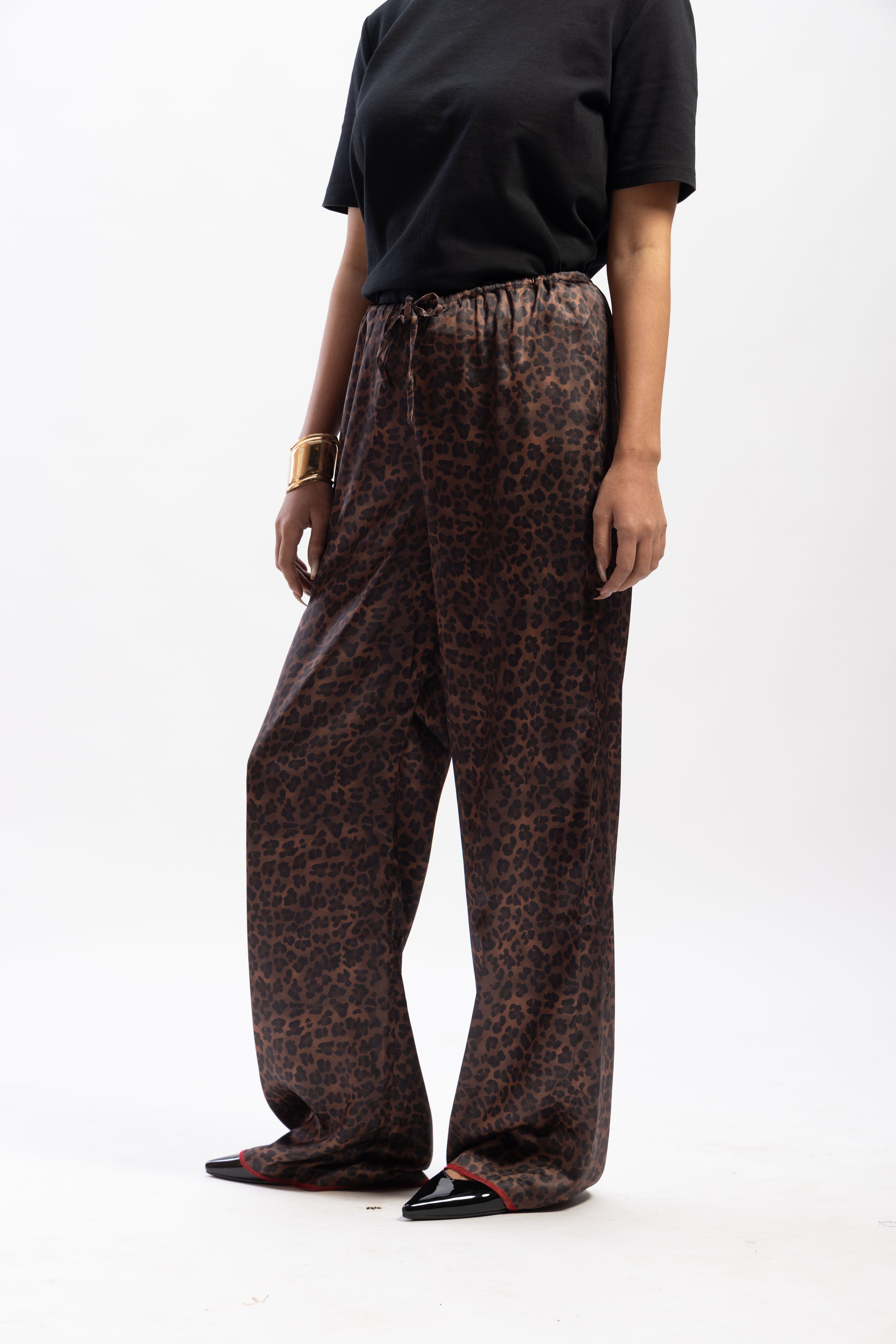 Society animal print pants