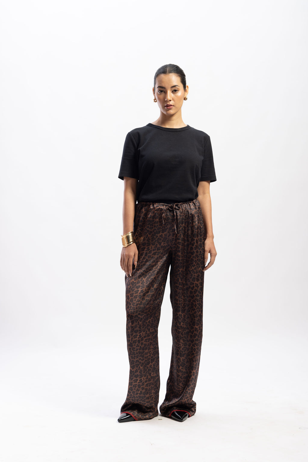 Society animal print pants