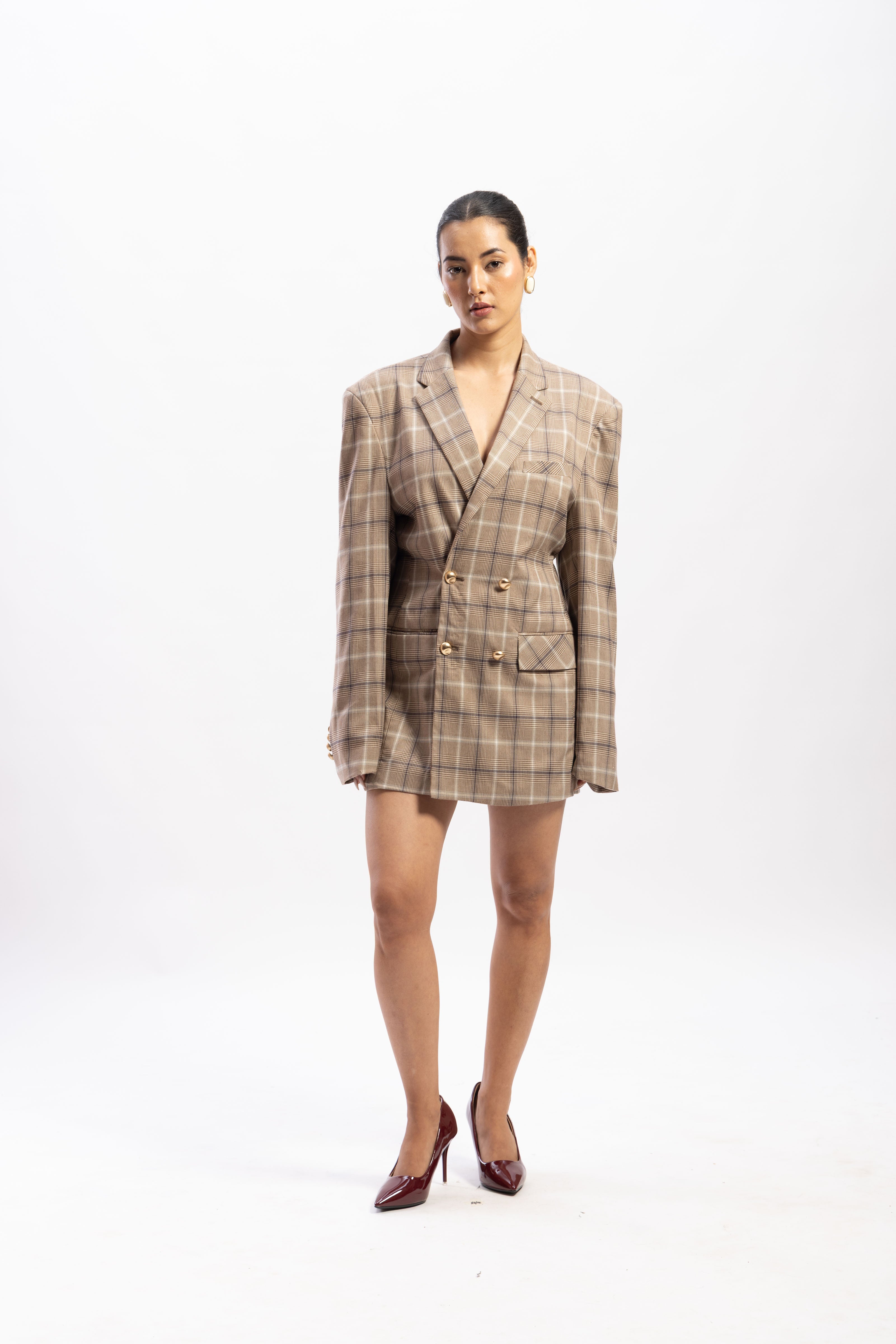 Upcycled Blazer Dress