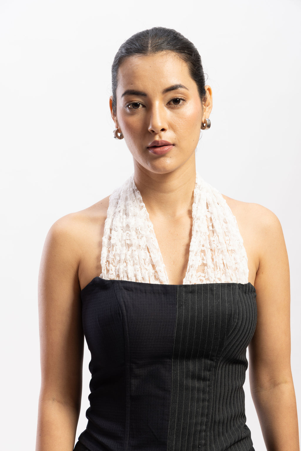 Half & Half lace corset