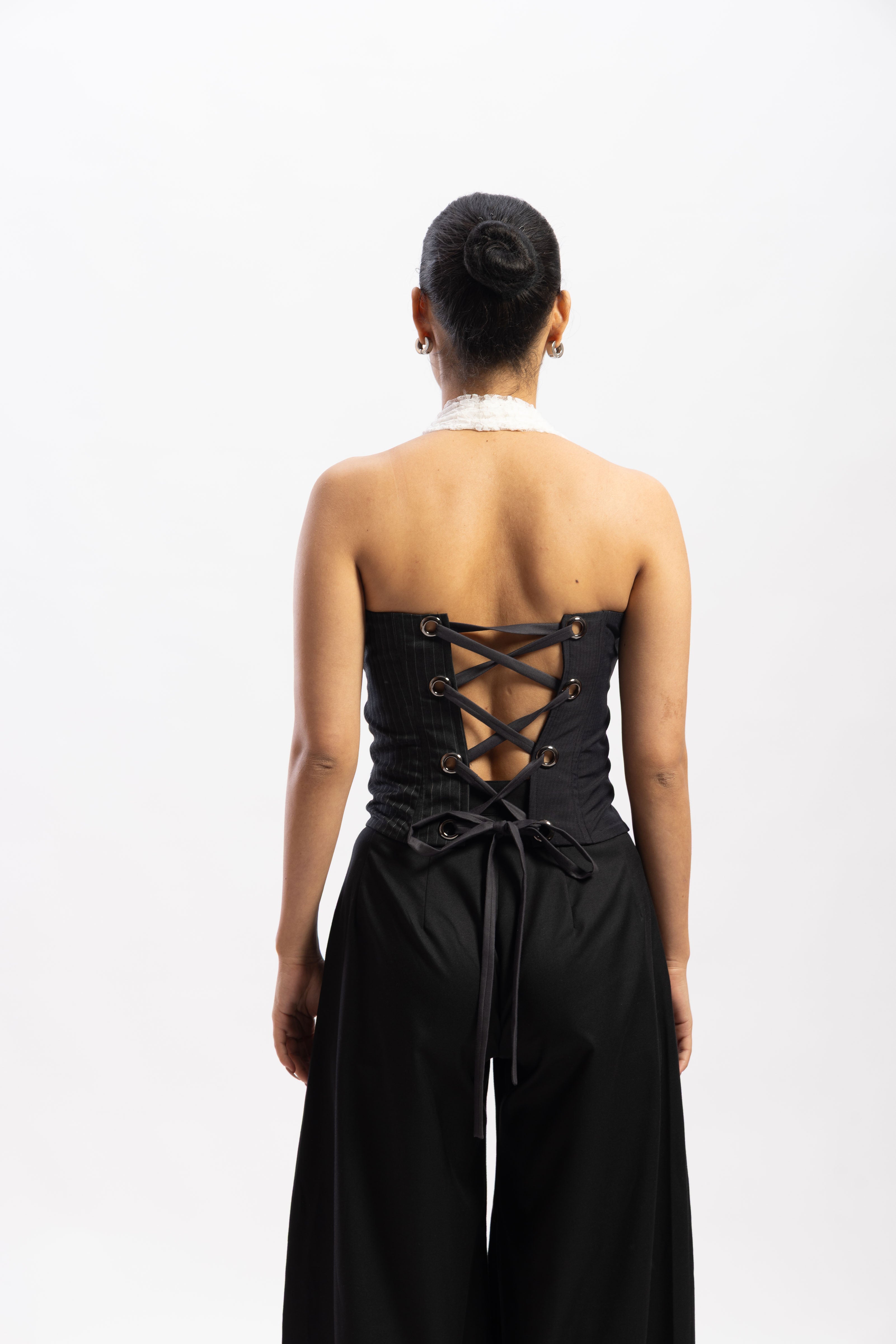 Half & Half lace corset