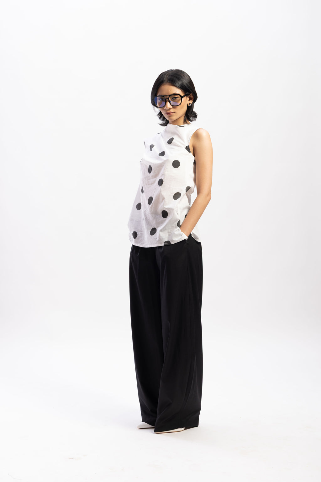 Abegail polka top
