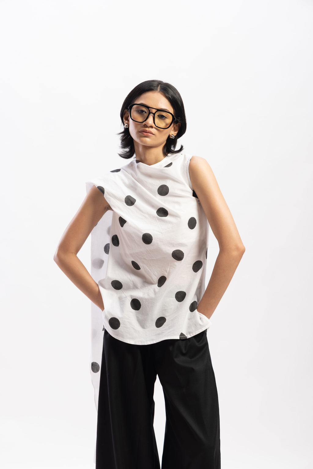 Abegail polka top