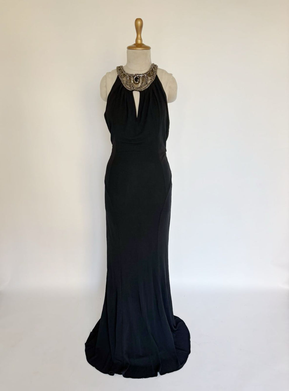 The Halter Neck Classic Gown