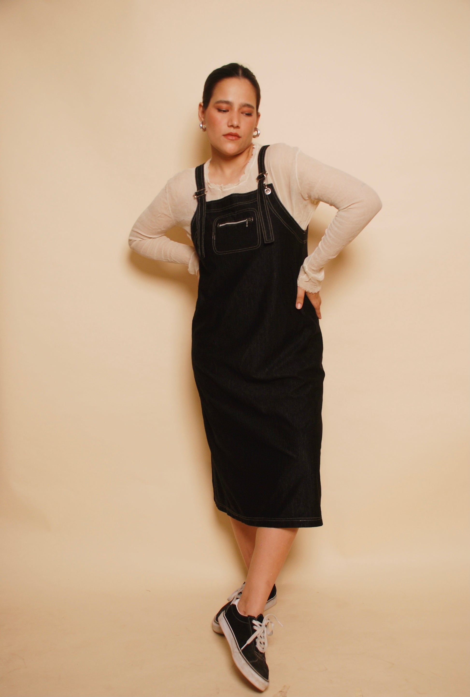 Dungaree Dress 